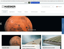 Tablet Screenshot of huesker.fr